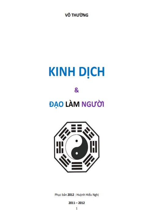 Kinh Dịch Và Đạo Làm Người – Bí Quyết Sống Khôn Ngoan Theo Triết Lý Cổ