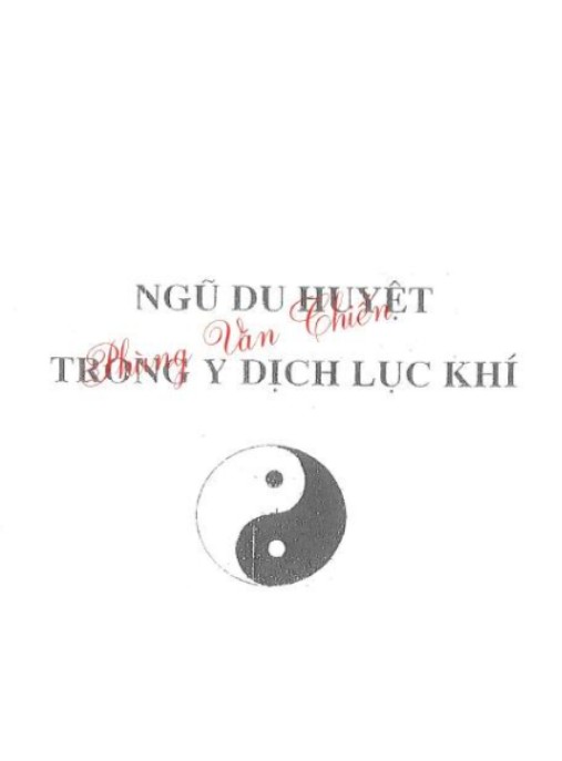 Ngũ Du Huyệt Trong Y Dịch Lục Khí – Bí Quyết Y Học Cổ Truyền