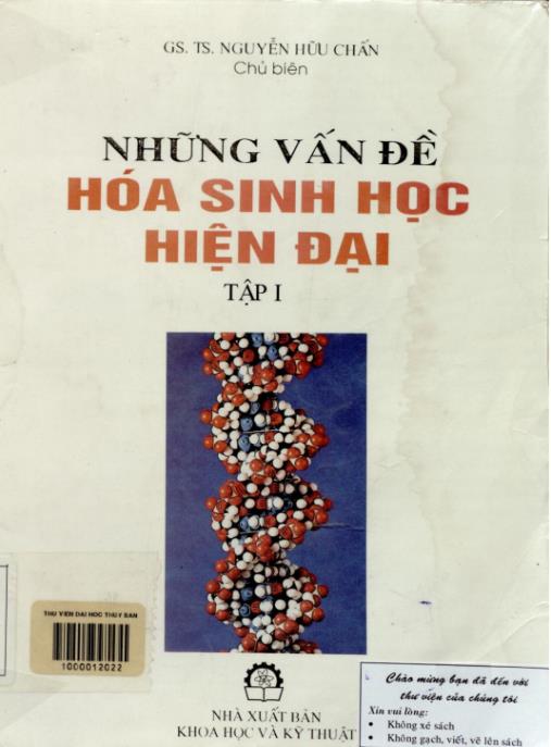 Những vấn đề hóa sinh học hiện đại (Tập 1) – Phần 1: Nền tảng enzym học chuyên sâu