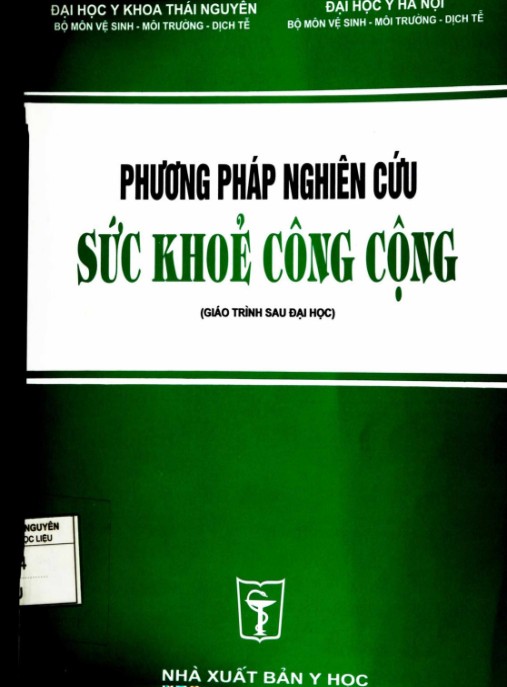 Phương Pháp Nghiên Cứu Sức Khỏe Công Cộng – Hướng Dẫn Toàn Diện Cho Chuyên Gia