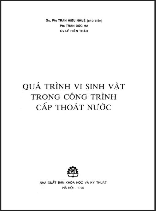 Quá trình vi sinh vật trong công trình cấp thoát nước – Phần 2: Kiến thức chuyên sâu thiết yếu