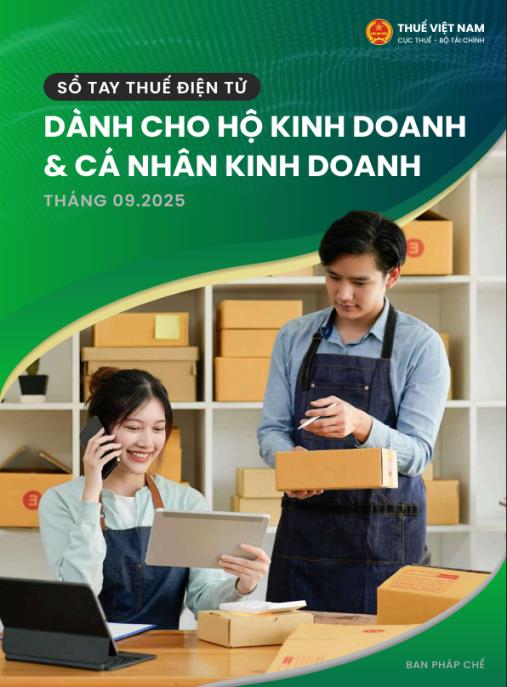 Sổ tay Thuế điện tử dành cho hộ kinh doanh & cá nhân kinh doanh – Hướng dẫn kê khai nộp thuế GTGT, TNCN dễ dàng!