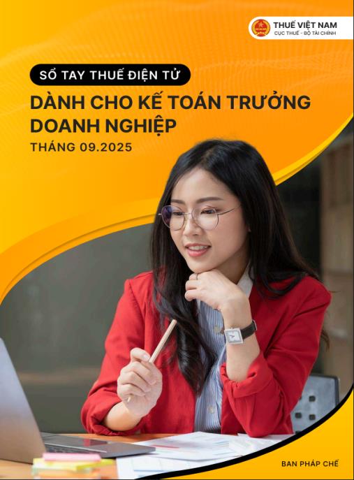 Sổ tay Thuế điện tử dành cho kế toán trưởng doanh nghiệp – Hướng dẫn toàn diện 2024