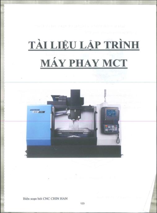 Tài liệu Lập trình máy phay CNC – Hướng dẫn chi tiết từ cơ bản đến nâng cao