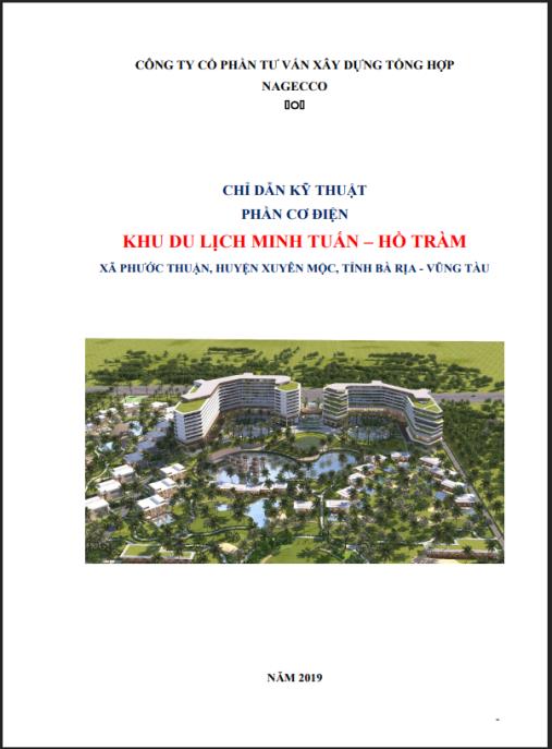 Tài liệu chỉ dẫn kỹ thuật phần cơ điện Khu du lịch Minh Tuấn – Hồ Tràm | Hướng dẫn chi tiết chuyên sâu