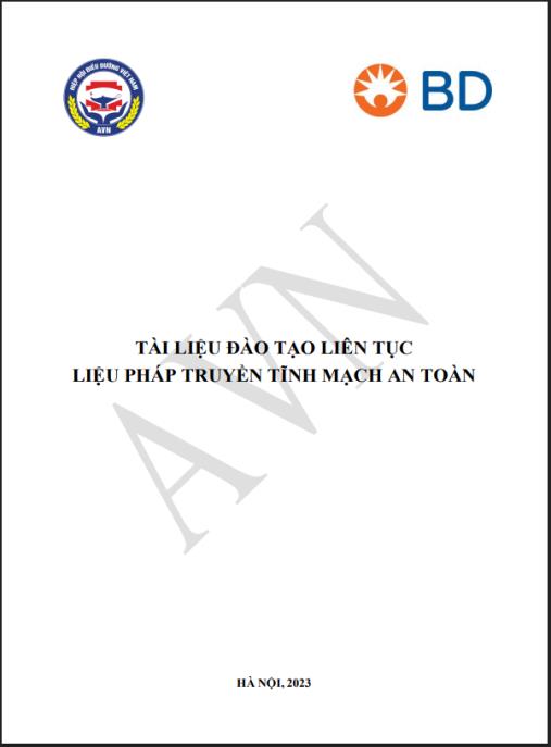 Tài liệu đào tạo liên tục: Liệu pháp truyền tĩnh mạch an toàn – Chính thức Bộ Y tế