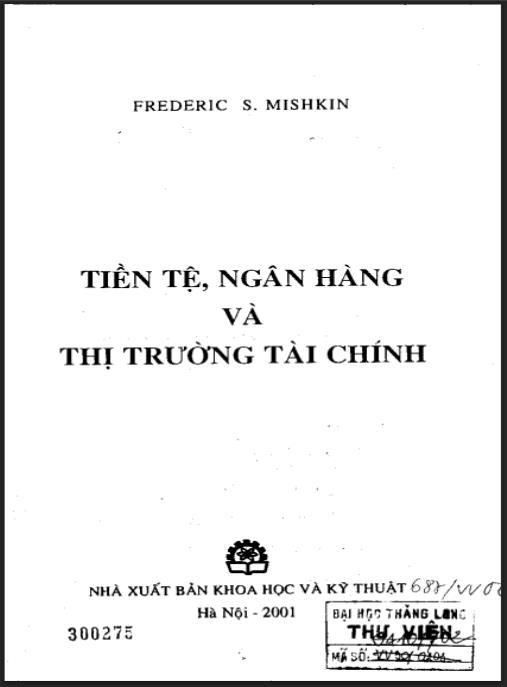Tiền tệ, ngân hàng và thị trường tài chính – Phần 1: Nền tảng kiến thức thiết yếu