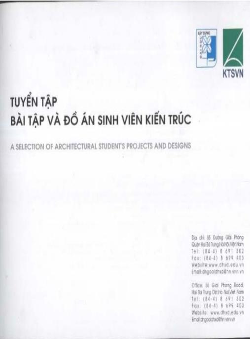 Tuyển Tập Bài Tập Và Đồ Án Sinh Viên Kiến Trúc – Bộ Sưu Tập Ý Tưởng Đỉnh Cao!