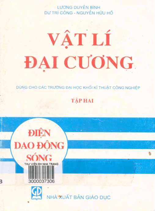 Vật Lý Đại Cương Tập 2 – Ebook PDF Học Liệu Số Chuẩn