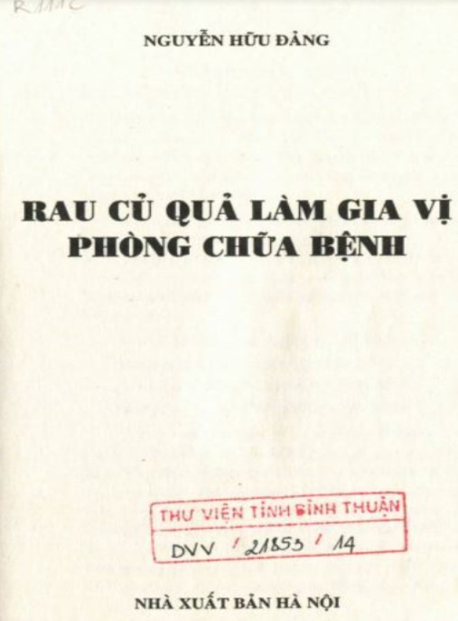 Rau Củ Quả Làm Gia Vị Phòng Chữa Bệnh – Bí Quyết Sức Khỏe Tự Nhiên