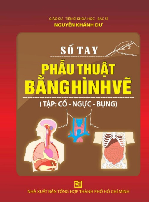 Sổ Tay Phẫu Thuật Bằng Hình Vẽ – Cổ Ngực Bụng | Hướng Dẫn Minh Họa Siêu Rõ