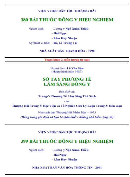 Sổ Tay Phương Tễ Lâm Sàng Đông Y – Bí Quyết Chẩn Đoán Chuẩn Xác