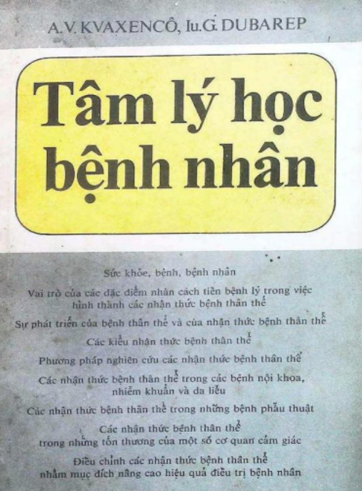 Tâm Lý Học Bệnh Nhân – Bí Quyết Hiểu Và Chữa Lành Tâm Hồn